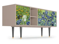 Outlet Mueble de TV - 150х69х41 cm - T5 - Irises , Latte Bege