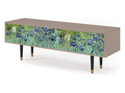Móvel De Tv| Mueble de TV - 170х59х48 cm - T4 - Irises , Latte Bege