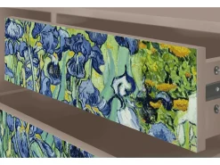 Móvel De Tv| Mueble de TV - 170х59х48 cm - T4 - Irises , Latte Bege