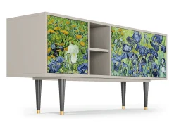Mueble de TV - 150х69х41 cm - T5 - Irises , Areia^ Móvel De Tv