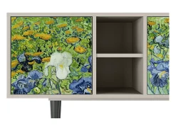 Mueble de TV - 150х69х41 cm - T5 - Irises , Areia^ Móvel De Tv