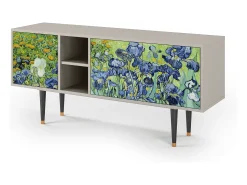 Mueble de TV - 150х69х41 cm - T5 - Irises , Areia^ Móvel De Tv