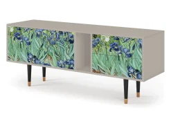 Móvel De Tv* Mueble de TV - 170х69х48 cm - T1 - Irises , Areia Bege