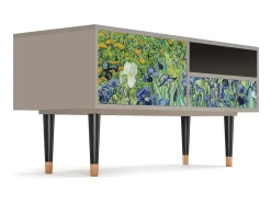 Best Mueble de TV - 115х59х48 cm - T3 - Irises , Areia Bege