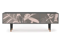 Sale Mueble de TV - 170х59х48 cm - T4 - Issabelline Flower, Antracite Cinza antracite
