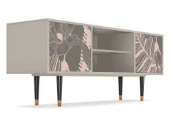 Mueble de TV - 170х69х48 cm - T2 - Issabelline Flower, Areia^ Móvel De Tv
