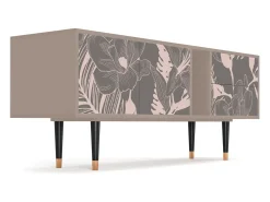 Móvel De Tv| Mueble de TV - 170х69х48 cm - T1 - Issabelline Flower, Latte Bege