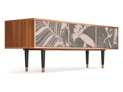 Best Mueble de TV - 170х59х48 cm - T4 - Issabelline Flower, Nogueira Castanho