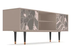 Móvel De Tv* Mueble de TV - 170х69х48 cm - T2 - Issabelline Flower, Latte Bege