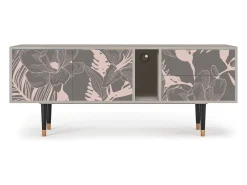 Móvel De Tv* Mueble de TV - 170х69х48 cm - T1 - Issabelline Flower, Areia Bege