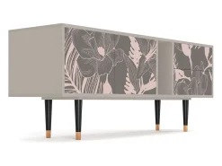 Móvel De Tv* Mueble de TV - 170х69х48 cm - T1 - Issabelline Flower, Areia Bege