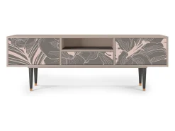 Discount Mueble de TV - 170х59х41 cm - T6 - Issabelline Flower, Latte Bege