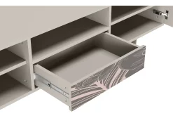 Mueble de TV - 170х59х41 cm - T6 - Issabelline Flower, Areia^ Móvel De Tv