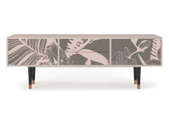 Móvel De Tv| Mueble de TV - 170х59х48 cm - T4 - Issabelline Flower, Latte Bege