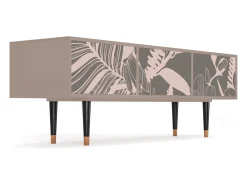 Móvel De Tv| Mueble de TV - 170х59х48 cm - T4 - Issabelline Flower, Latte Bege
