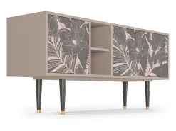 Sale Mueble de TV - 150х69х41 cm - T5 - Issabelline Flower, Latte Bege