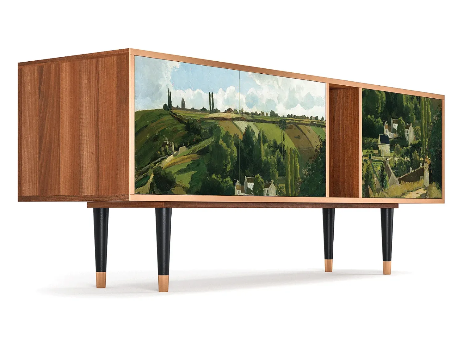 Best Mueble de TV - 170х69х48 cm - T1 - Jalais Hill by Pissarro, Nogueira Castanho
