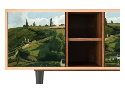 Móvel De Tv* Mueble de TV - 150х69х41 cm - T5 - Jalais Hill by Pissarro, Nogueira Castanho