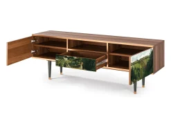 Móvel De Tv* Mueble de TV - 170х59х41 cm - T6 - Jalais Hill by Pissarro, Nogueira Castanho