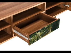 Móvel De Tv* Mueble de TV - 170х59х41 cm - T6 - Jalais Hill by Pissarro, Nogueira Castanho
