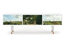 Online Mueble de TV - 170х59х48 cm - T4 - Jalais Hill by Pissarro, Branco Bege