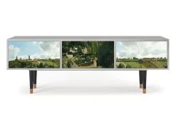 Mueble de TV - 170х59х48 cm - T4 - Jalais Hill by Pissarro, Cinza Cinzento