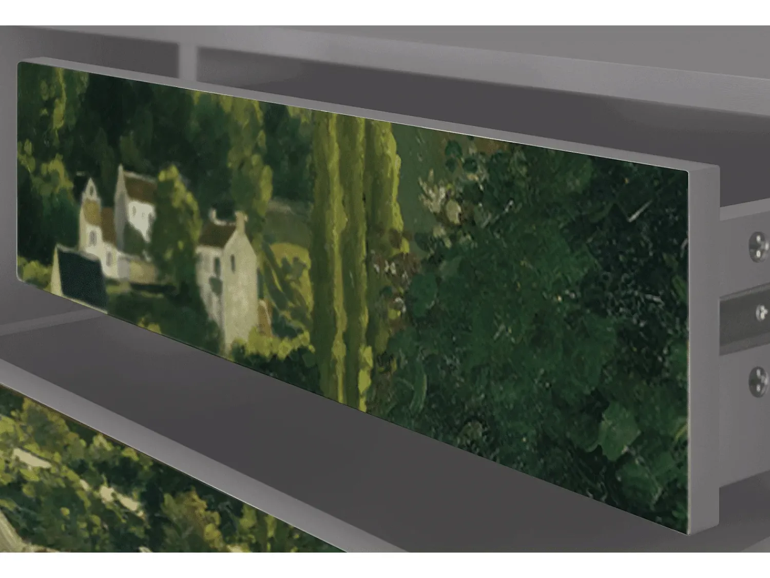 Mueble de TV - 170х59х48 cm - T4 - Jalais Hill by Pissarro, Cinza Cinzento