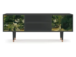 Clearance Mueble de TV - 170х69х48 cm - T2 - Jalais Hill by Pissarro, Antracite Cinza antracite