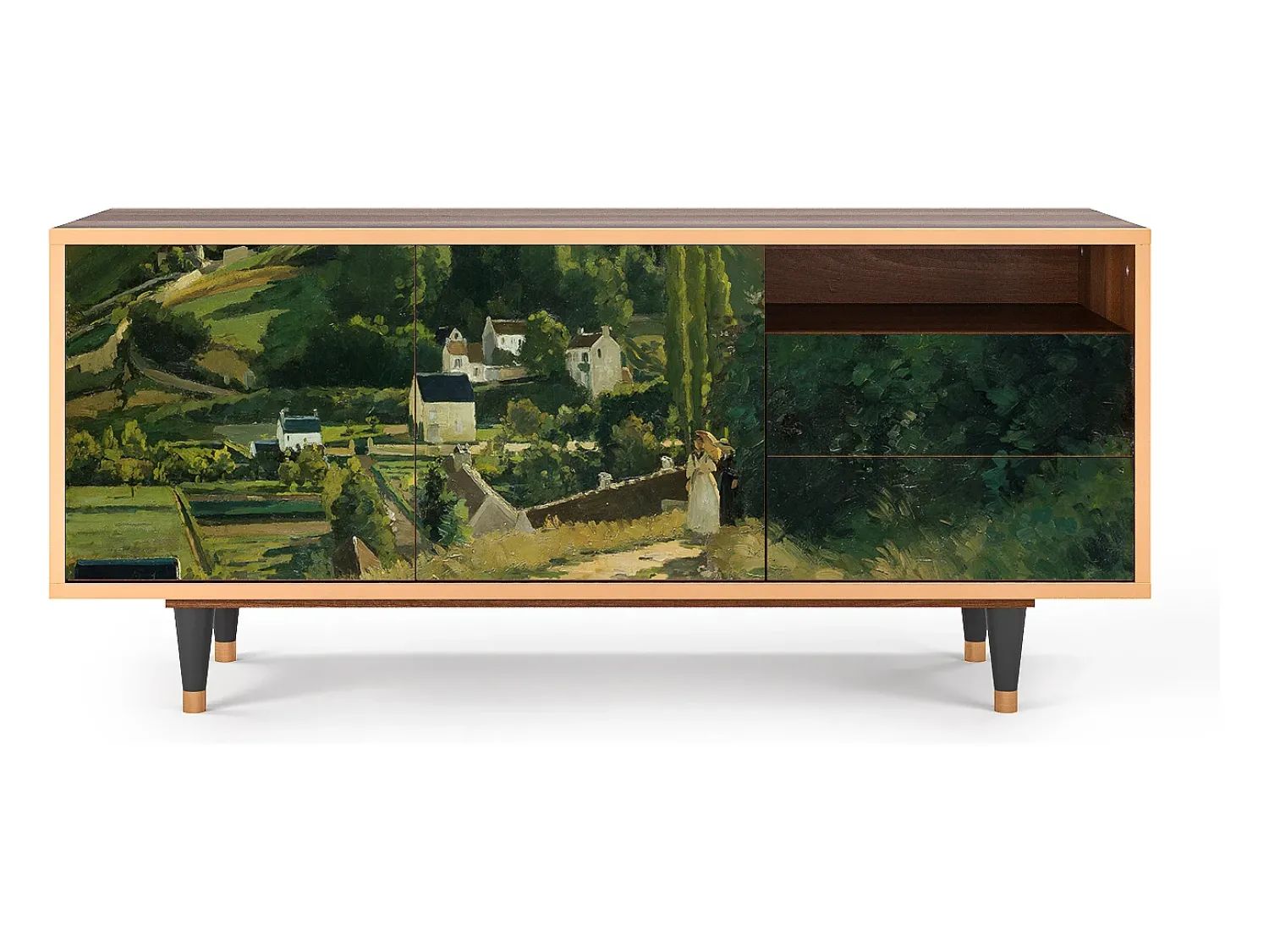 Mueble de TV - 125х56х41 cm - T7 - Jalais Hill by Pissarro, Nogueira^ Móvel De Tv