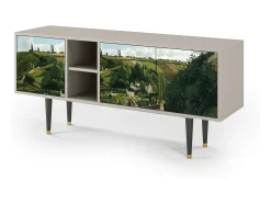 Móvel De Tv* Mueble de TV - 150х69х41 cm - T5 - Jalais Hill by Pissarro, Areia Bege