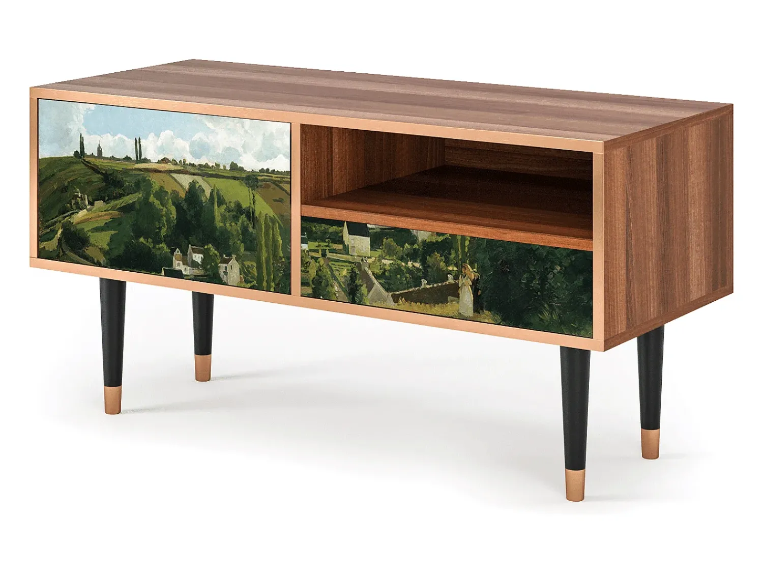 Mueble de TV - 115х59х48 cm - T3 - Jalais Hill by Pissarro, Nogueira^ Móvel De Tv