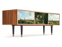 Móvel De Tv* Mueble de TV - 170х59х48 cm - T4 - Jalais Hill by Pissarro, Nogueira Castanho