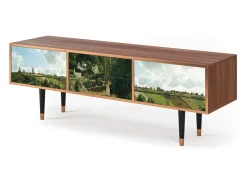 Móvel De Tv* Mueble de TV - 170х59х48 cm - T4 - Jalais Hill by Pissarro, Nogueira Castanho