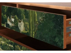 Móvel De Tv* Mueble de TV - 170х59х48 cm - T4 - Jalais Hill by Pissarro, Nogueira Castanho