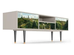 Móvel De Tv* Mueble de TV - 170х59х41 cm - T6 - Jalais Hill by Pissarro, Areia Bege