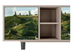 Móvel De Tv* Mueble de TV - 150х69х41 cm - T5 - Jalais Hill by Pissarro, Latte Bege