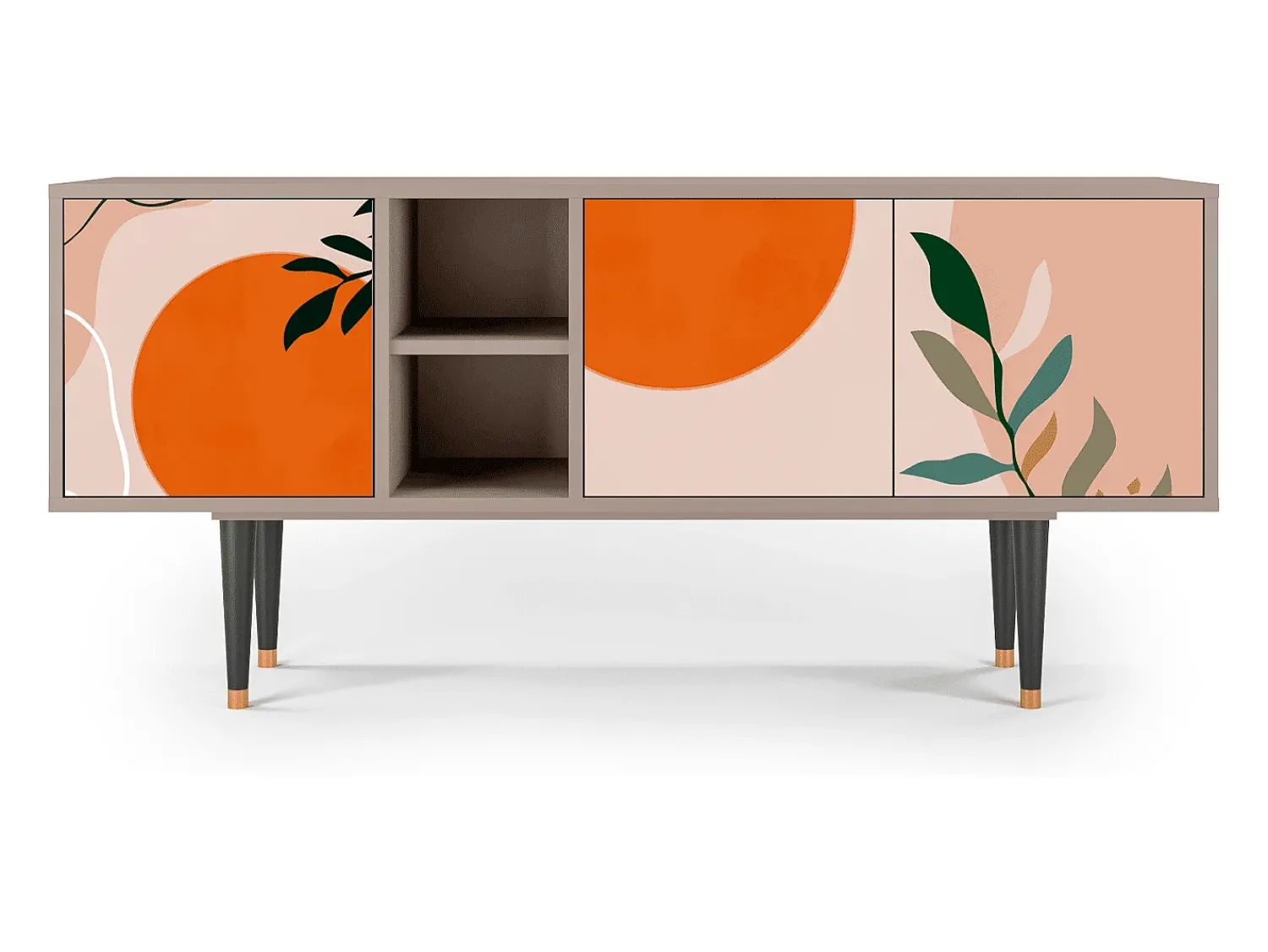 Móvel De Tv* Mueble de TV - 150х69х41 cm - T5 - Jalais Hill by Pissarro, Latte Bege