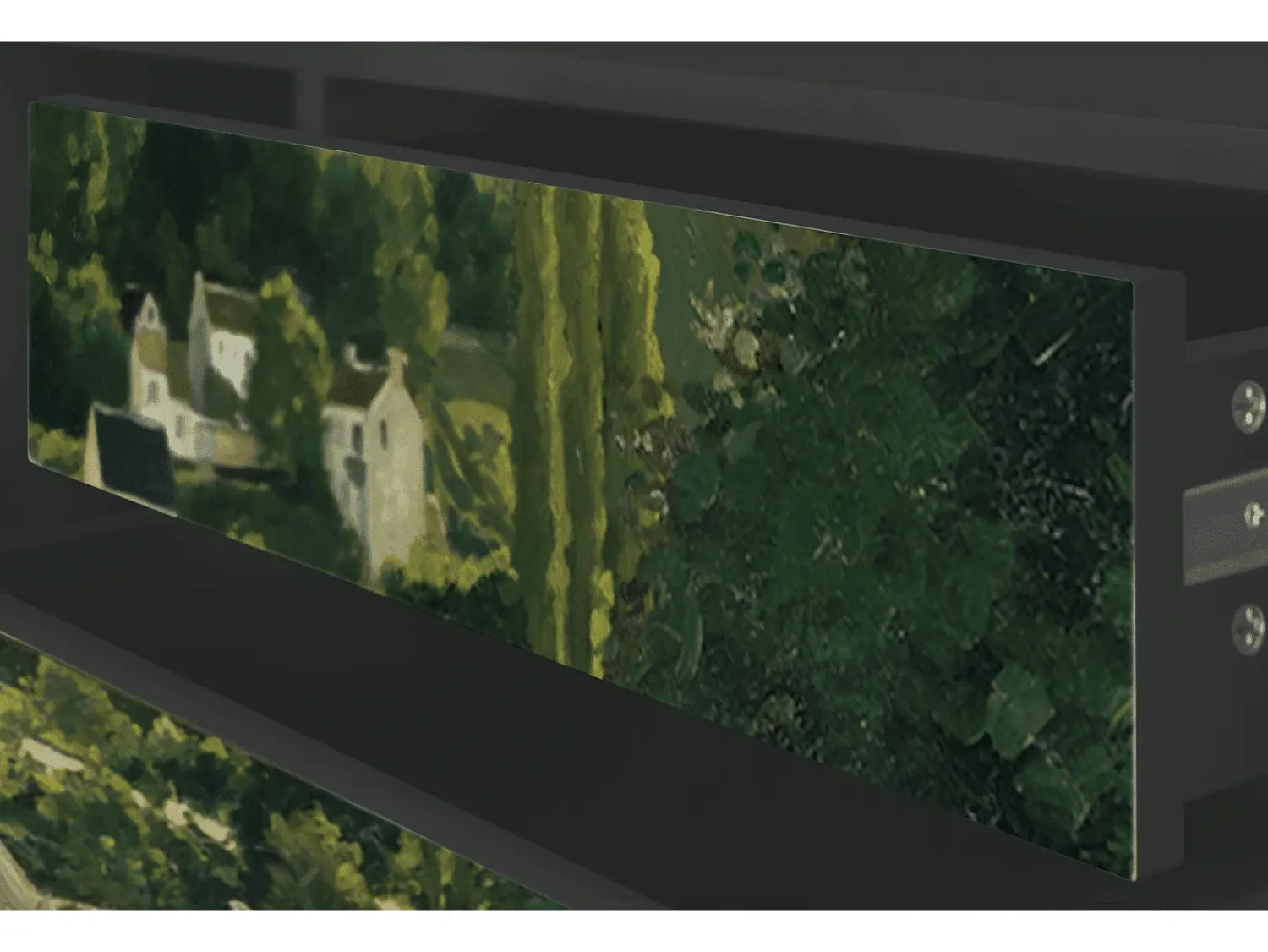 Móvel De Tv* Mueble de TV - 170х59х48 cm - T4 - Jalais Hill by Pissarro, Antracite Cinza antracite