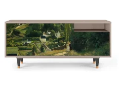 Móvel De Tv| Mueble de TV - 125х56х41 cm - T7 - Jalais Hill by Pissarro, Latte Bege