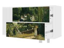 Hot Mueble de TV - 170х69х48 cm - T1 - Jalais Hill by Pissarro, Branco Bege