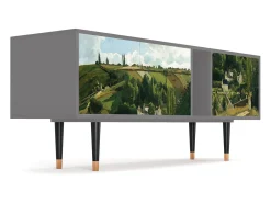 Mueble de TV - 170х69х48 cm - T1 - Jalais Hill by Pissarro, Cinza^ Móvel De Tv