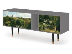 Mueble de TV - 170х69х48 cm - T1 - Jalais Hill by Pissarro, Cinza^ Móvel De Tv