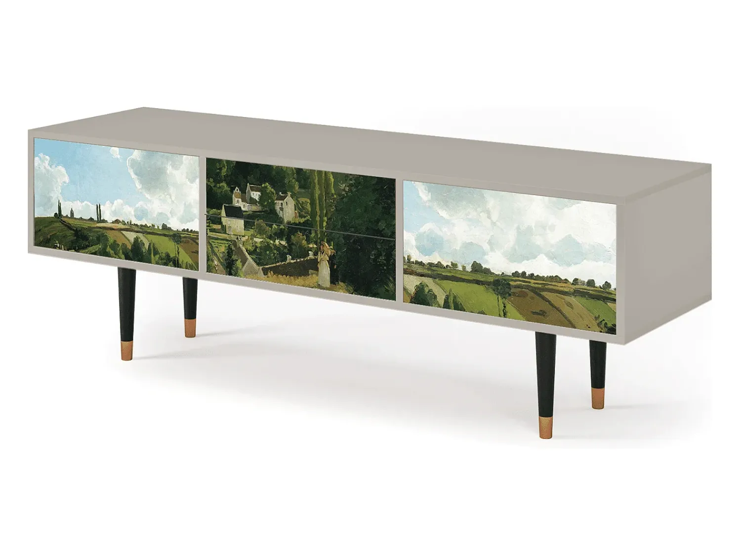 Móvel De Tv* Mueble de TV - 170х59х48 cm - T4 - Jalais Hill by Pissarro, Areia Bege