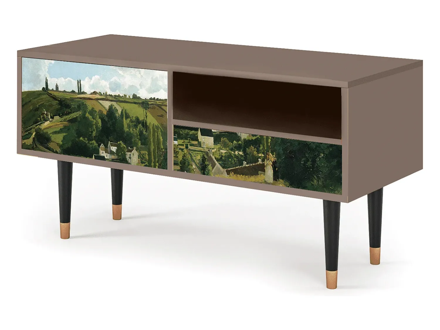 Mueble de TV - 115х59х48 cm - T3 - Jalais Hill by Pissarro, Latte^ Móvel De Tv