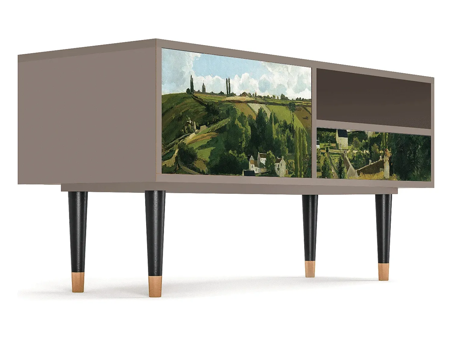 Mueble de TV - 115х59х48 cm - T3 - Jalais Hill by Pissarro, Latte^ Móvel De Tv