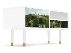 Hot Mueble de TV - 115х59х48 cm - T3 - Jalais Hill by Pissarro, Branco Bege
