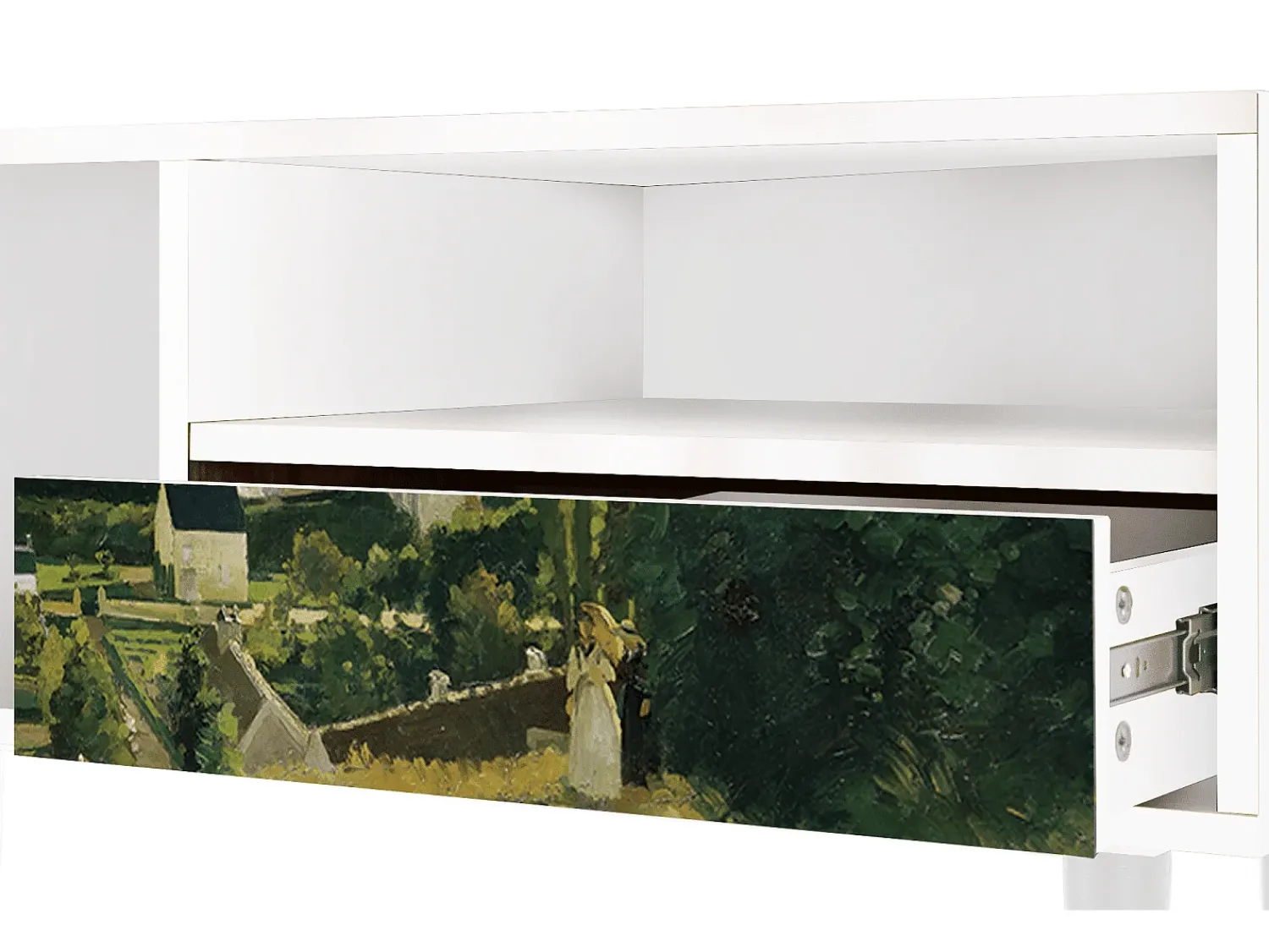Hot Mueble de TV - 115х59х48 cm - T3 - Jalais Hill by Pissarro, Branco Bege