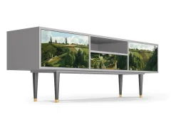 Mueble de TV - 170х59х41 cm - T6 - Jalais Hill by Pissarro, Cinza^ Móvel De Tv