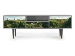 Mueble de TV - 170х59х41 cm - T6 - Jalais Hill by Pissarro, Cinza^ Móvel De Tv