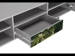 Mueble de TV - 170х59х41 cm - T6 - Jalais Hill by Pissarro, Cinza^ Móvel De Tv